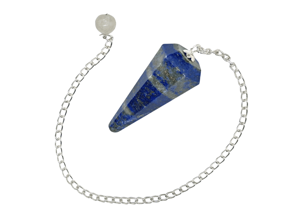 Lapis Lazuli Dowsing Crystal Pendulum