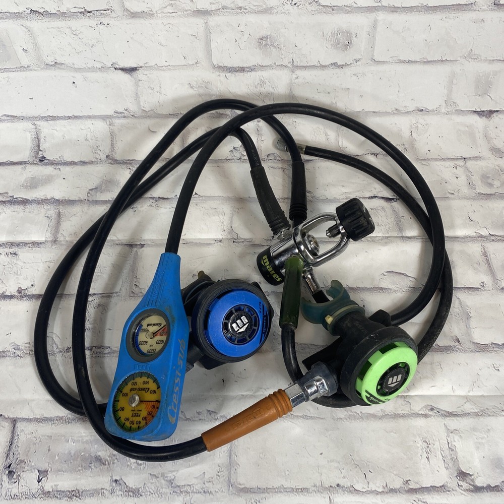 Mares Regulators Cressi-Sub Diving Console Scuba Diving Octopus Bundle See Pics