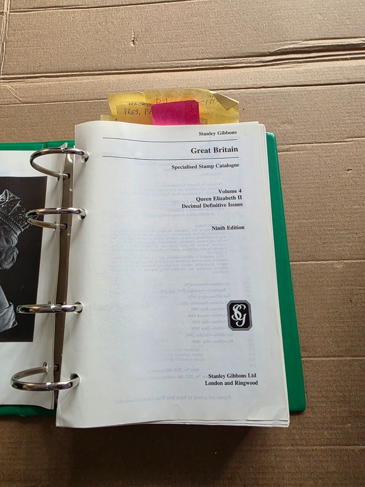 Stamp Catalogues Gibbons GB Vol 4 QEII 9th 7th 6th Edition Alan Wilson Machins