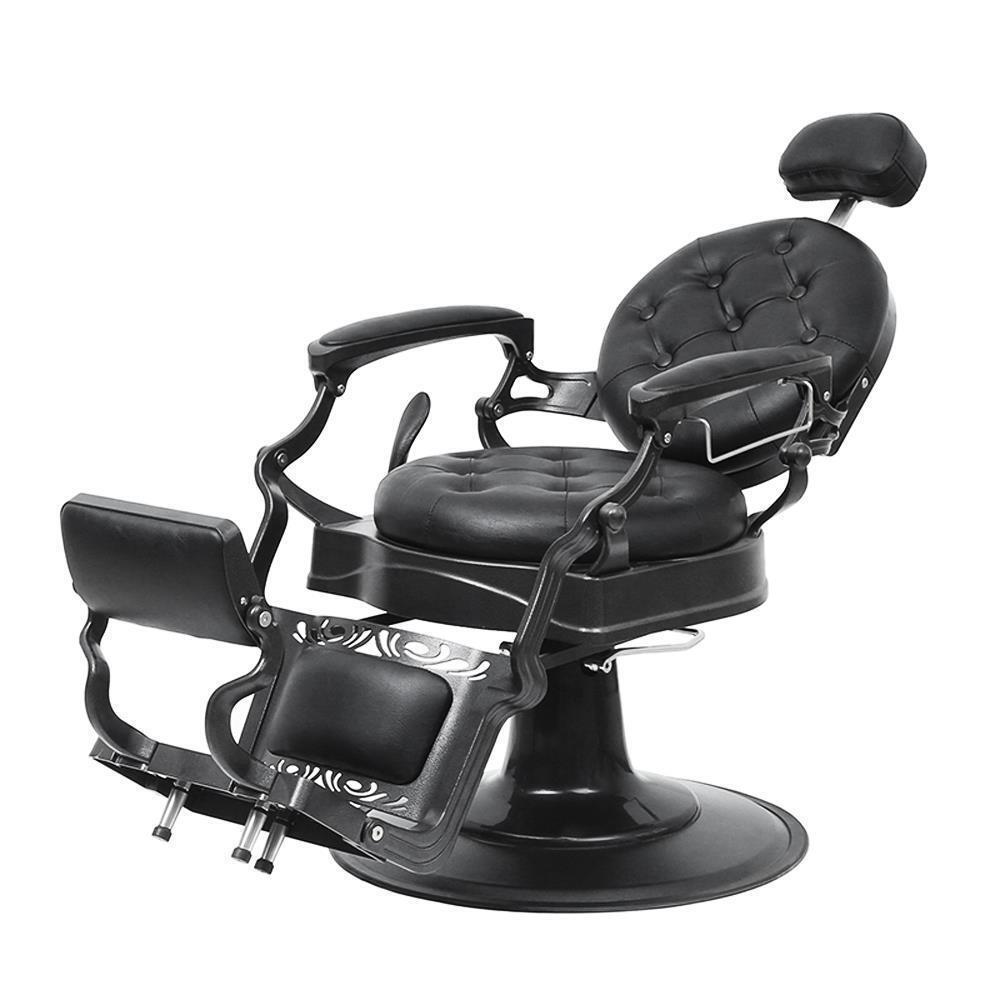Metal Vintage Heavy Duty Recline Barber Chair Salon Beauty All Purpose Equipment