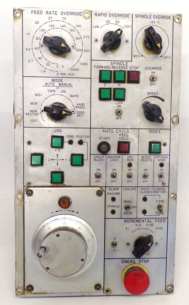 FANUC OPERATOR CONTROL PANEL W/PULSE GENERATOR A860-0200-T020