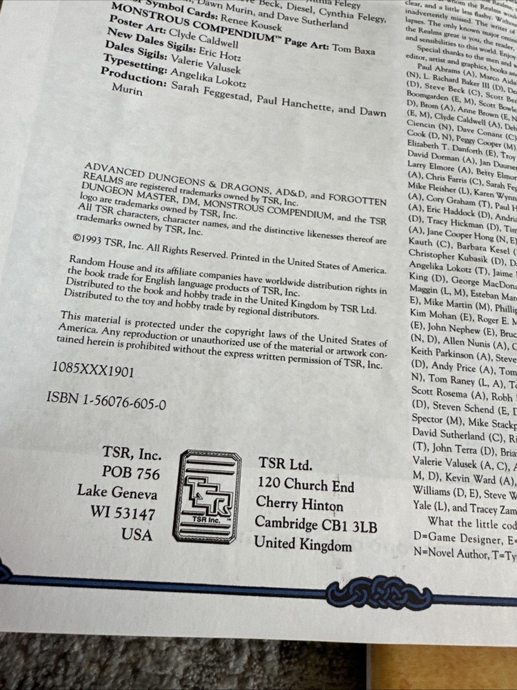 AD&D Forgotten Realms Campaign Setting !