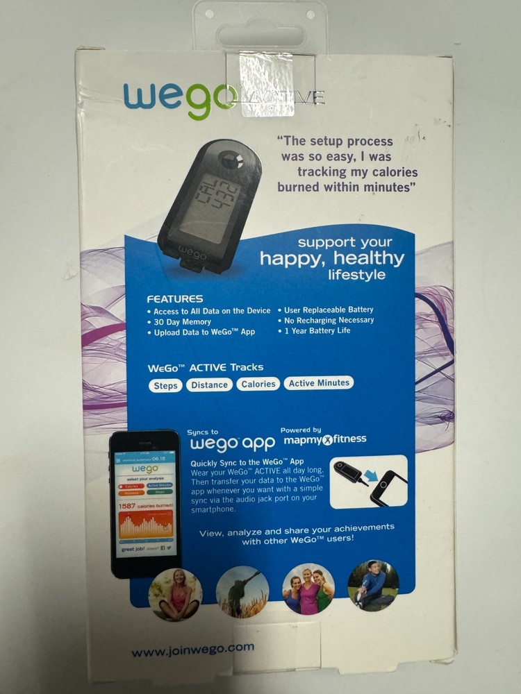 WEGO Active Smart Activity Tracker Pedometer Step Counter