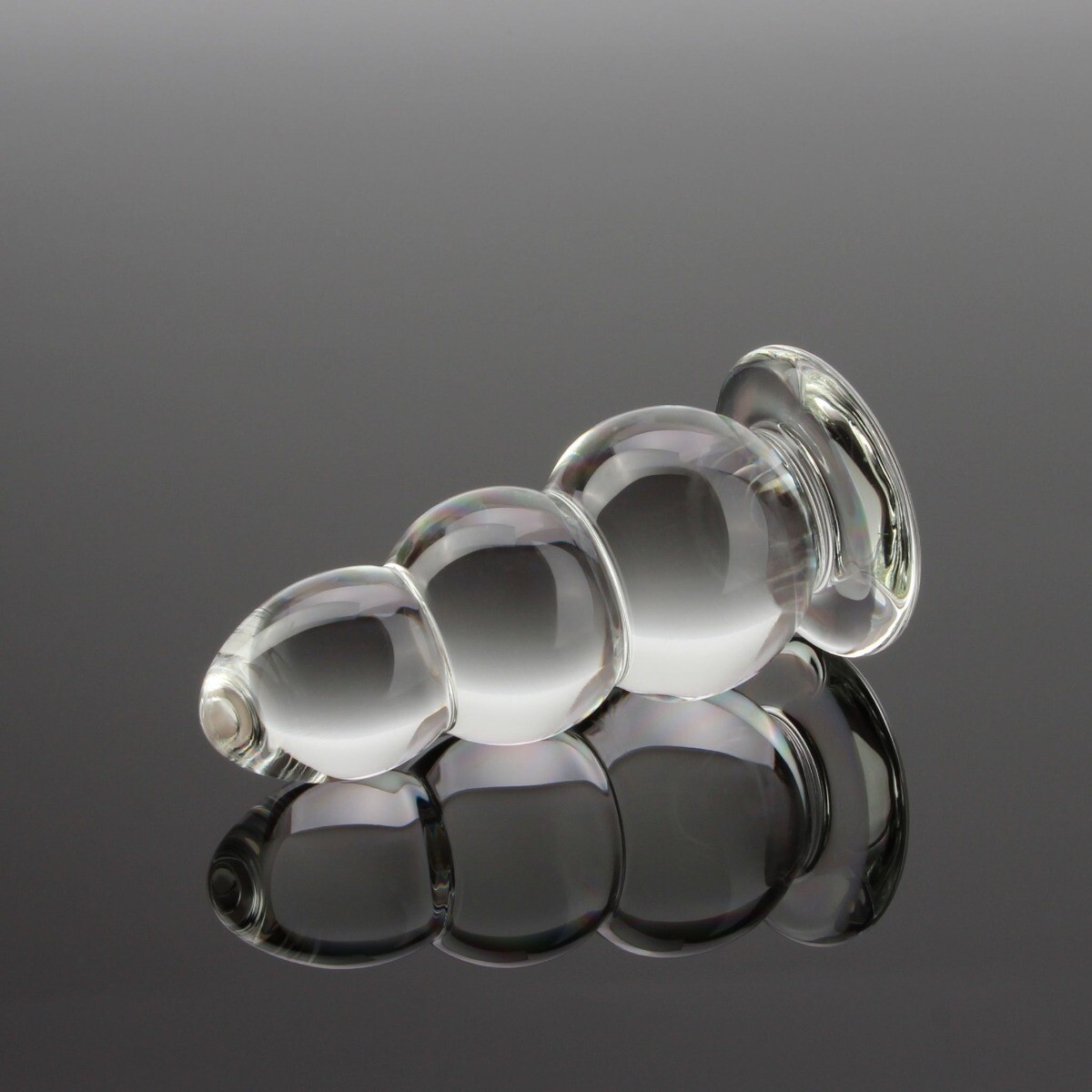 Glass Beaded Anal Dildo Butt Plug Beads Anal Stretching Training Sex Toys