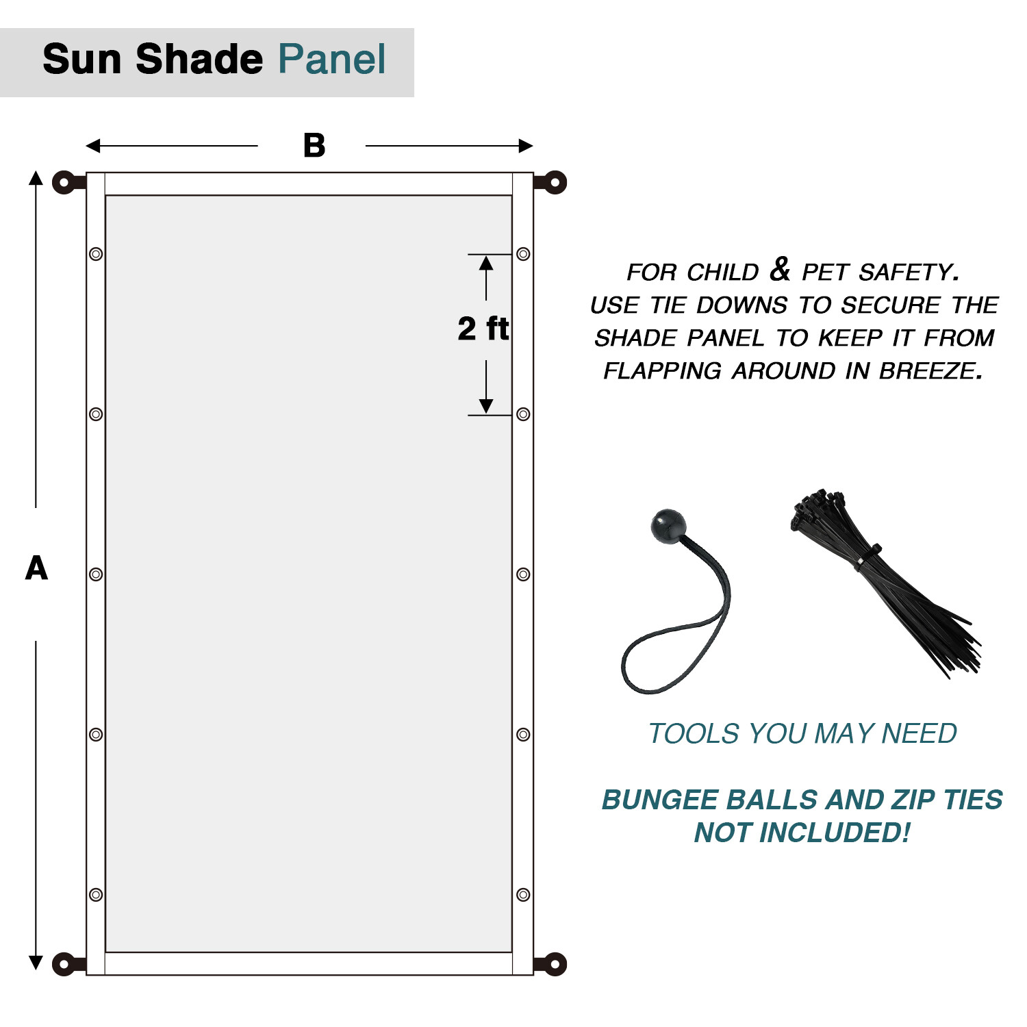Breathable Pergola Replacement Cover Panel Canopy Shade Cover w/Rod Pocket Brown