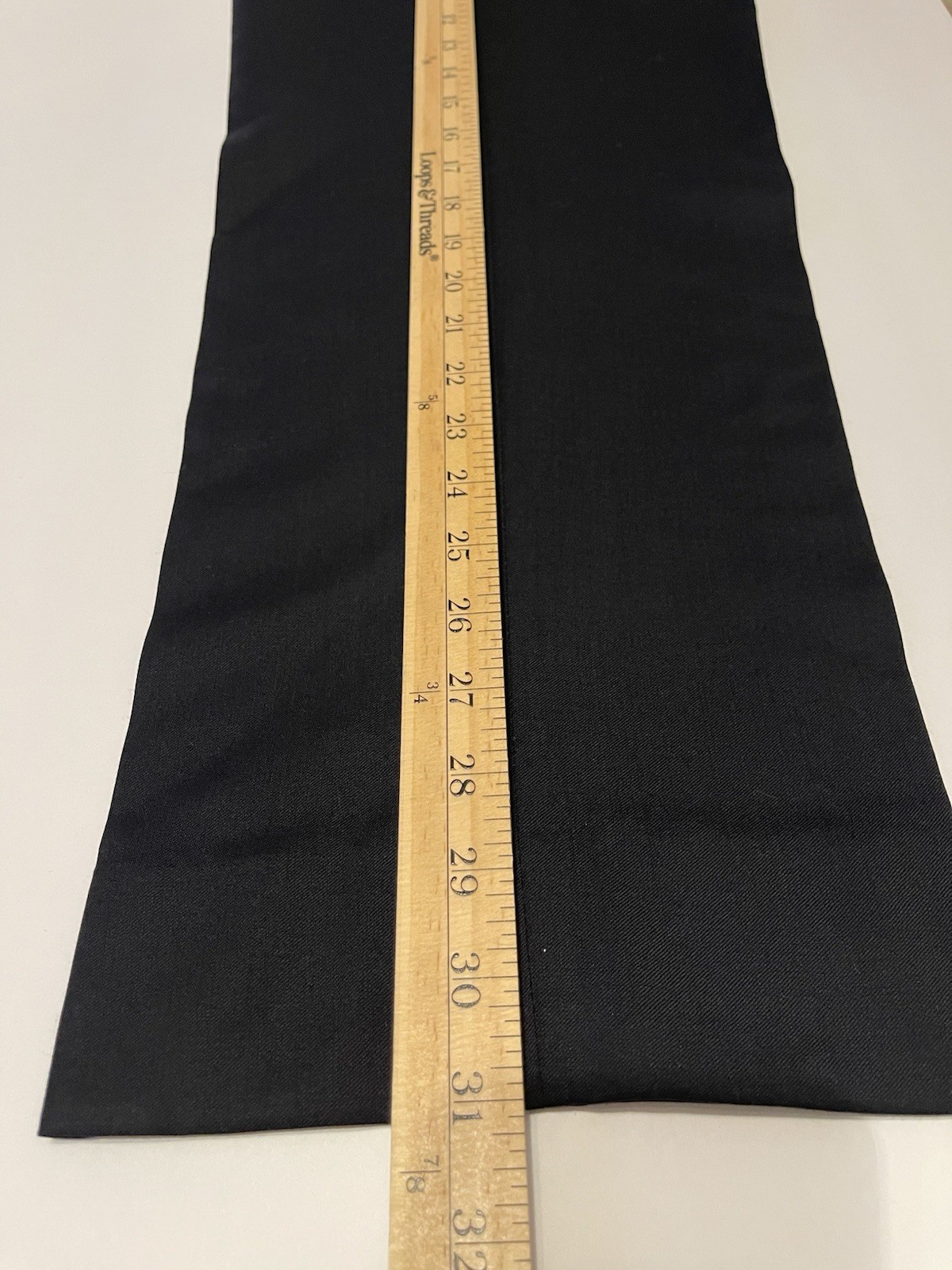 Jos A Bank Signature Collection Black Wool Suit Pants Mens 35R Tailored