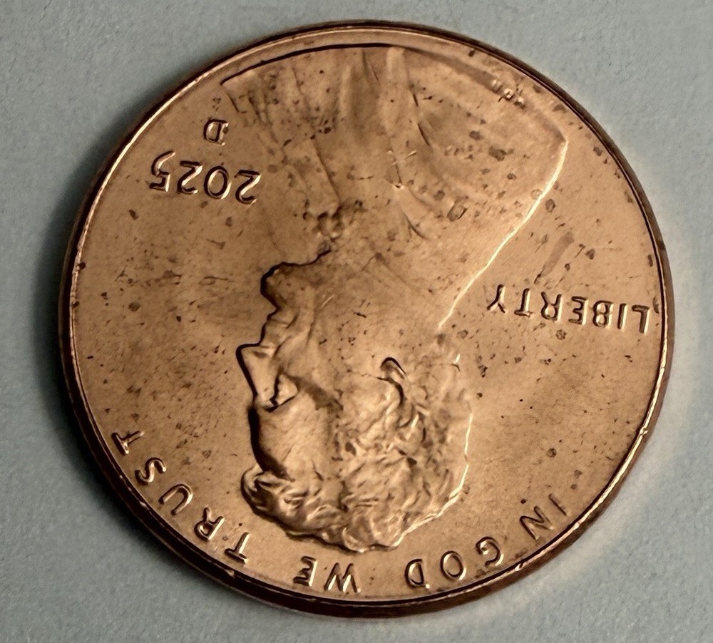2025 D Uncirculated Lincoln Shield Penny Errors (#572)