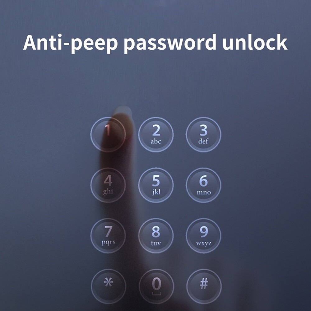 Touchless Fingerprint Keypad Door Lock