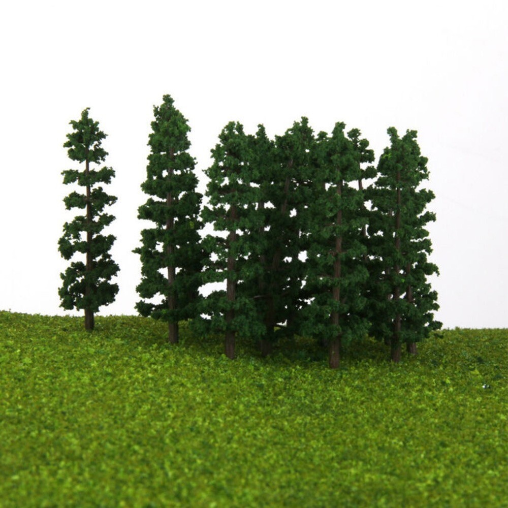 Upgrade Your Model Train Layout with 100 Tower Trees DIY Scenery Essentials