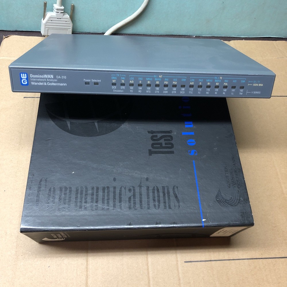 WaveTek Wander Goltermann Domino DA 10 Network Analyzer Protocol Communication