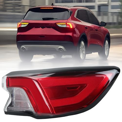 Tail Light Assembly Compatible with Right Passenger Side For 2020-2022 Outer