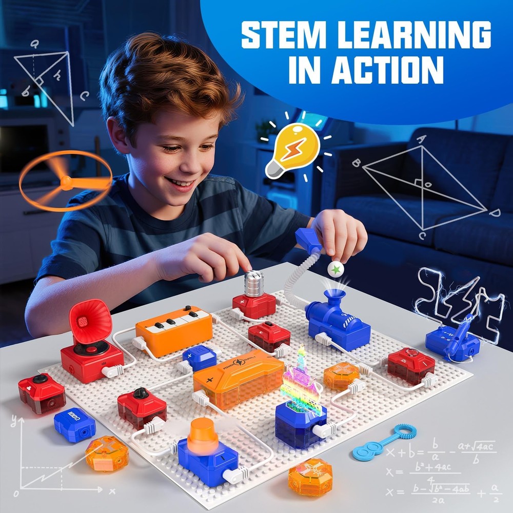 Science Kits for Kids Electronics Exploration Kit with 671+ Circuit Projects,...