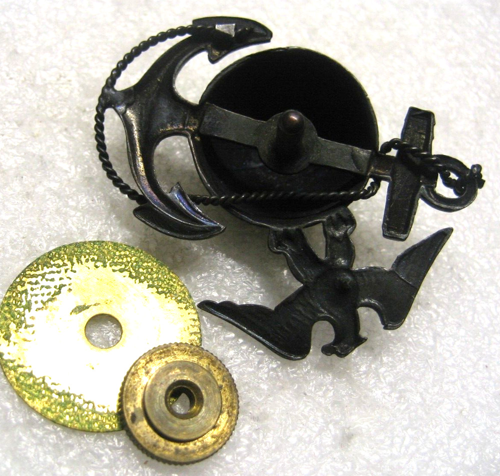 USMC Marine Corps Cap Badge ,1937 pattern,pre ww2