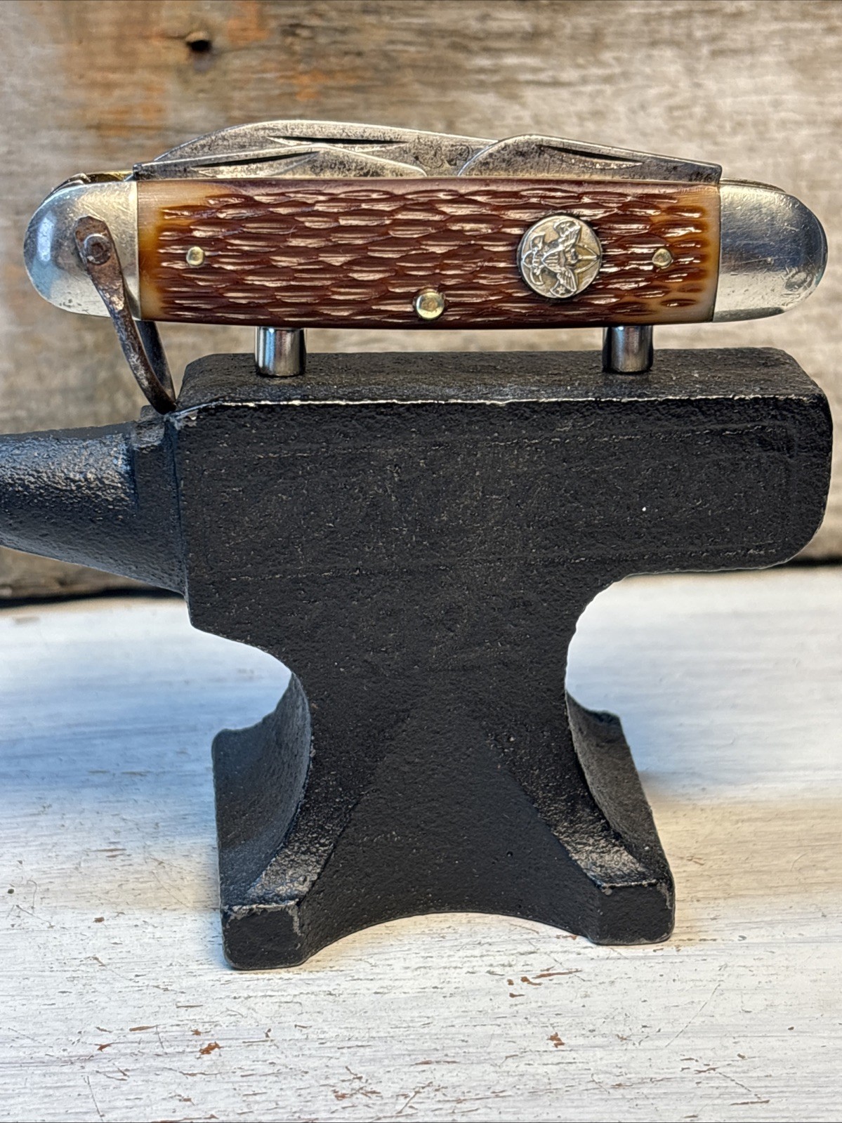 Vintage Boy Scout Ulster USA Pocket Knife Beautiful Clean Very Nice