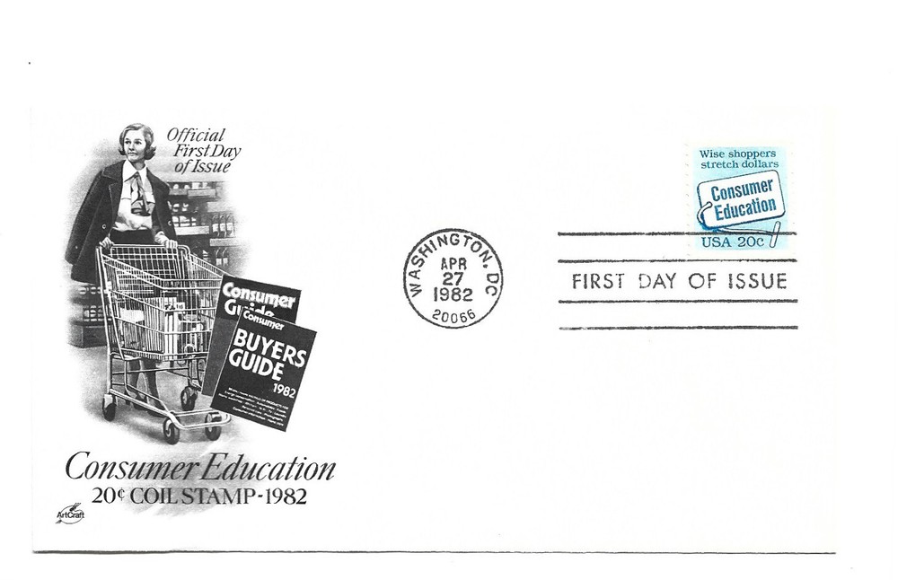 2005  Consumer Education coil ArtCraft FDC
