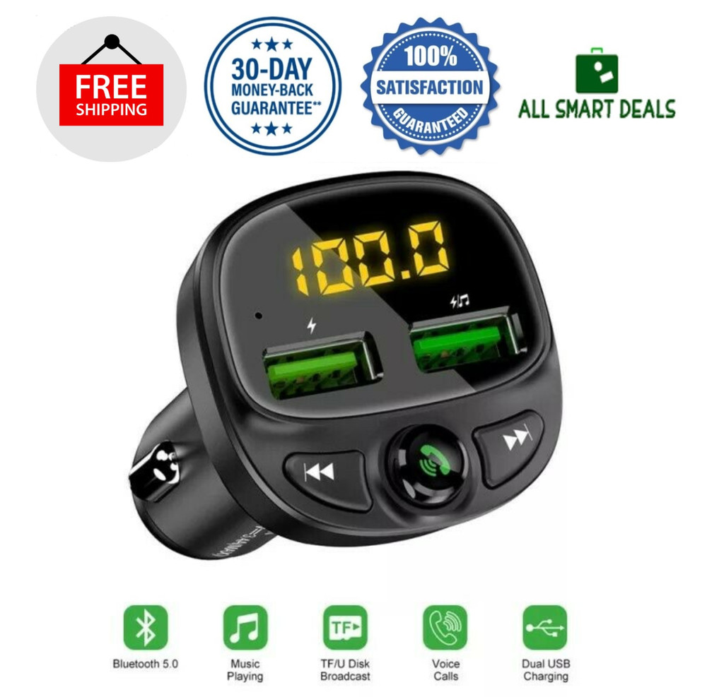 Dispositivo Bluetooth Para Conectar Poner Musica En El Carro Cenicero Cargador