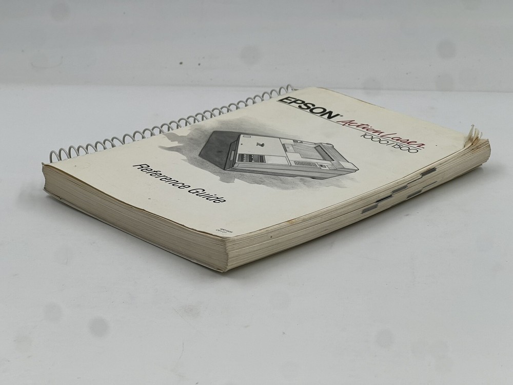 epson action printer 1000/1500 Reference Guide