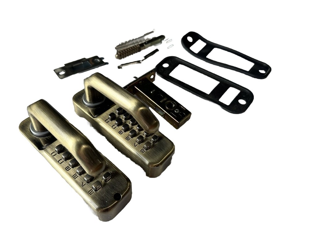 Keyless Double Side Entry Gate Door Lock Mechanical Code Combination Fence Lock