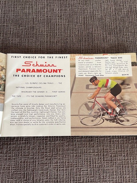 Schwinn Bicycle Diamond Jubilee Catalog 1970