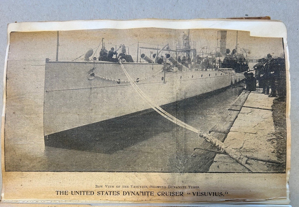 Antique Scrapbook Of Spanish-American War, 1898