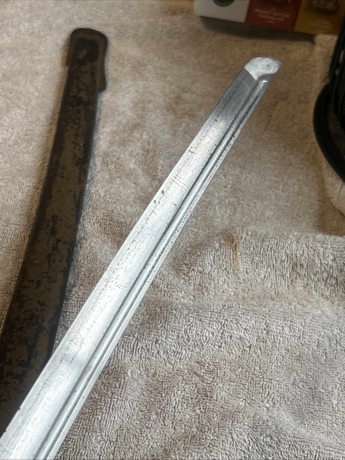 Nice WWII Japanese Shin Gunto Type 95 NCO Sword Free Shipping Tokyo Arsenal Free