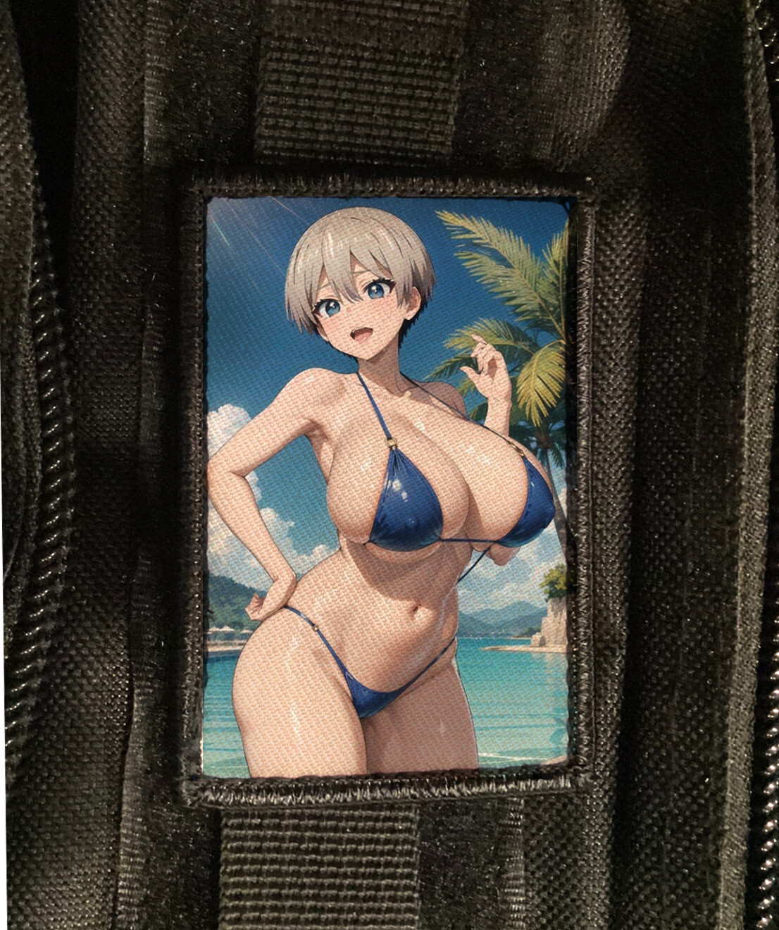 Peekaboo Boobies Anime Patch Morale Tactical Hook [sub]