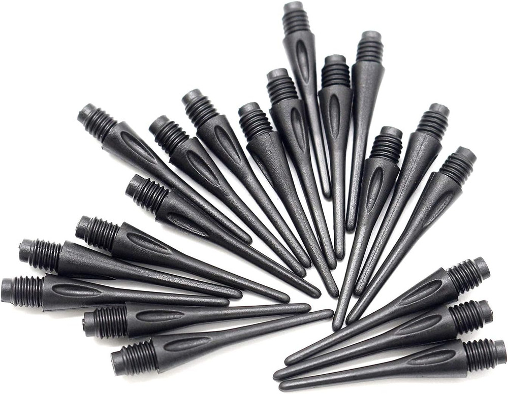 2BA Thread Plastic Tip Dart Points 300 Pack Soft Dart Tips Replacement Dart Acce