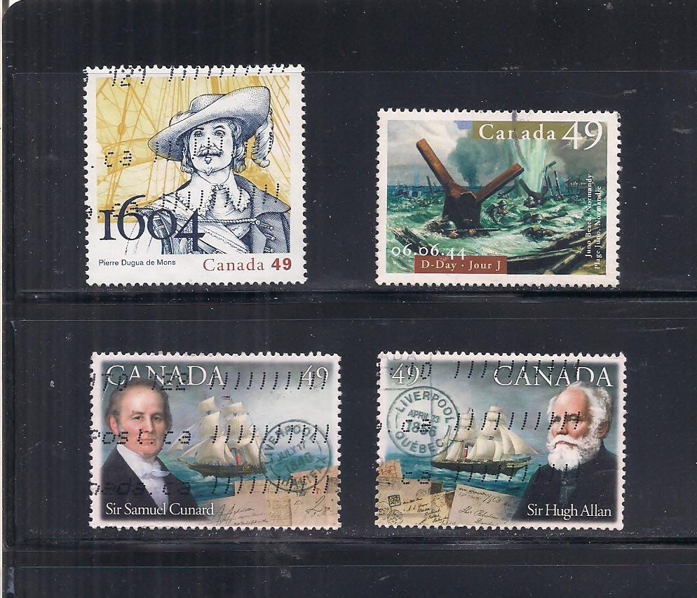 Canada #2041-2044  used  Vf