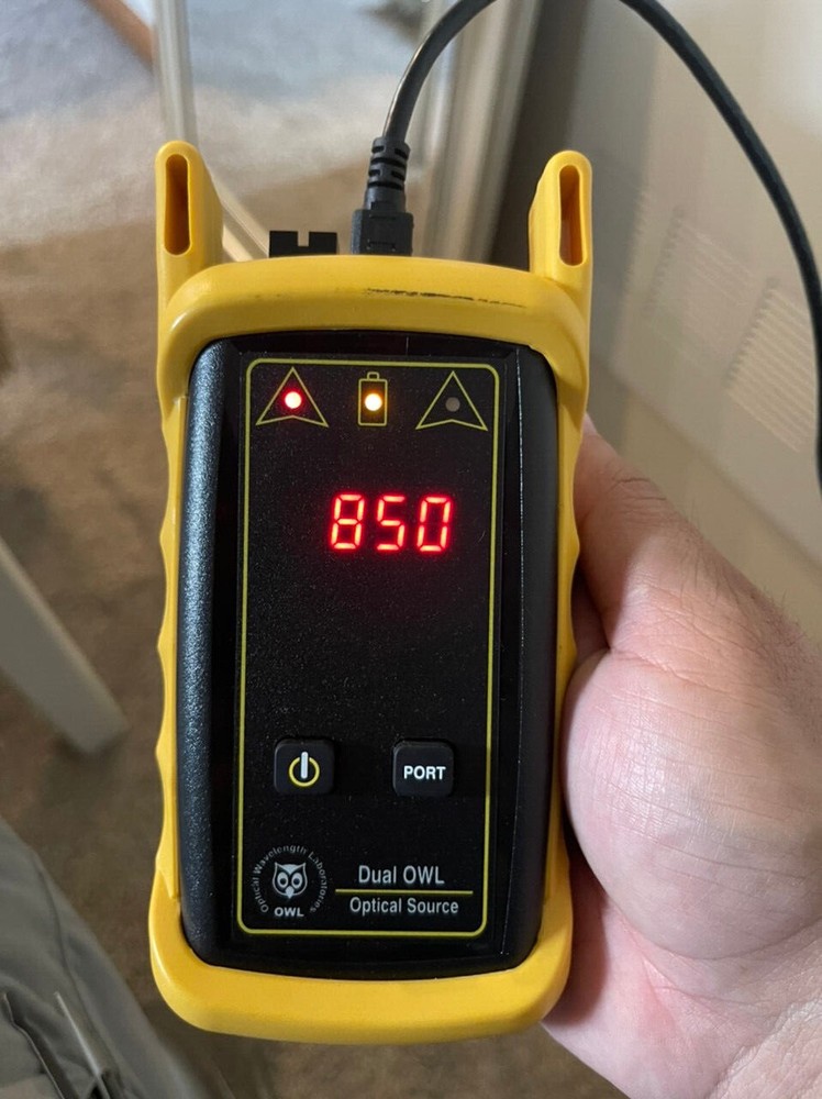 OWL WT-1 WaveTester PowerMeter/OWL DO2-85sc Multimode Light Source/OWL 1310