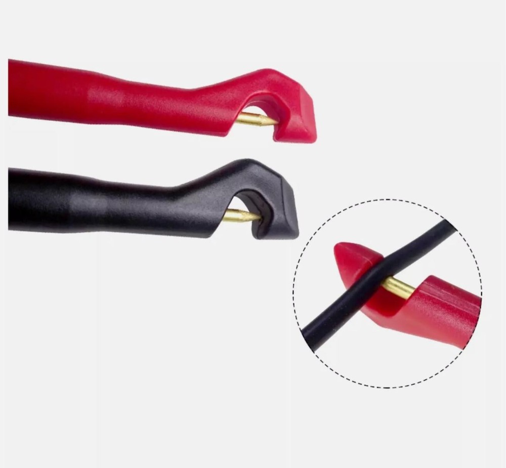 Test Lead Kit Alligator Clip Probe Plug Set + Case for FLUKE Multimeter/Tools