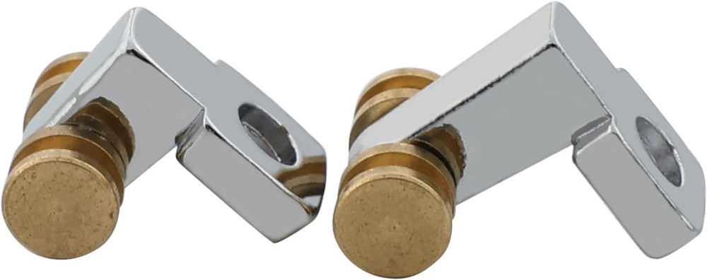 Pack of 2 Brass Roller String Retainer for Electric Guitar String Tree String Gu