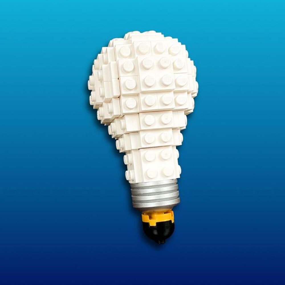 Light Bulb Model Collection Display Building Set 142 Pcs