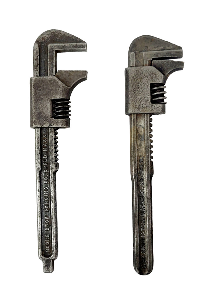 Vintage McKaig-Hatch & Moore Drop Forging Co. Auto Adjustable Monkey Wrenches 9"