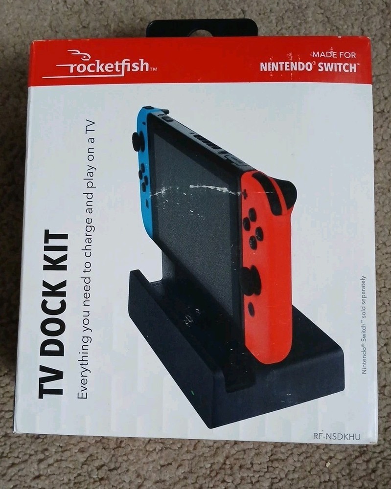 Rocketfish TV Dock Kit For Nintendo Switch New In Box!