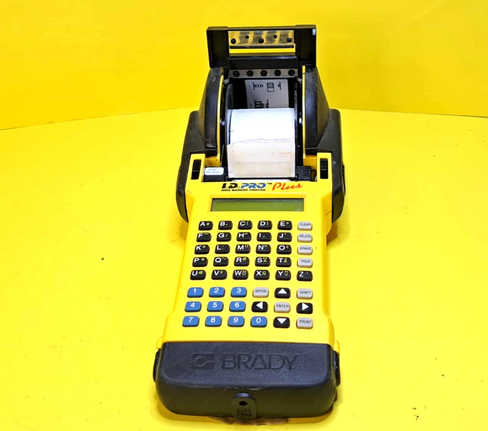 ⚡100% UNTESTED & DAMAGED⚡BRADY I.D. PRO PLUS IDPROPLUS WIRE MARKER LABEL PRINTER
