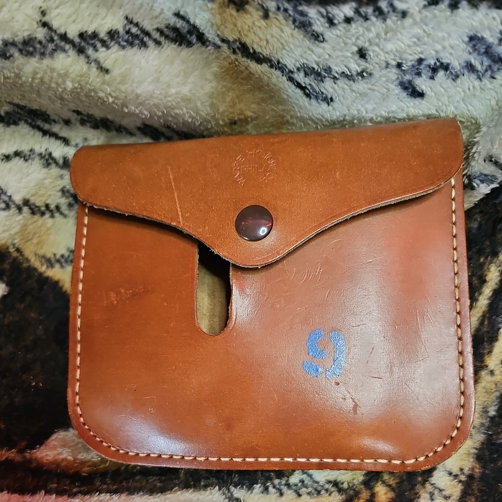 Vintage Antique Surveyors Compass Warren Knight Co Philadelphia PA W/pouch