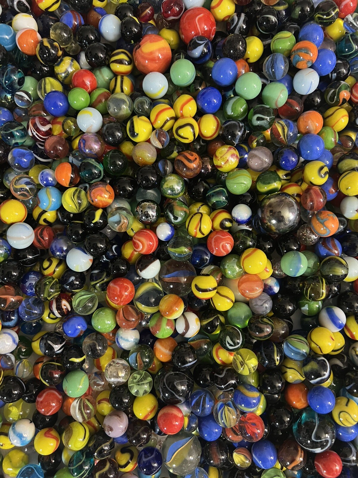 Marbles Lot Off 80 multiple colors