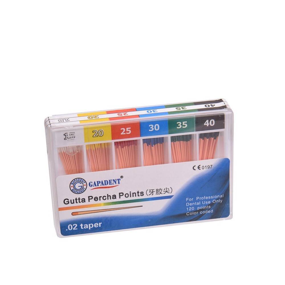 1Pack Dental Endo Absorbent Points Paper Points Assorted Mixed Root Canal 15-40#
