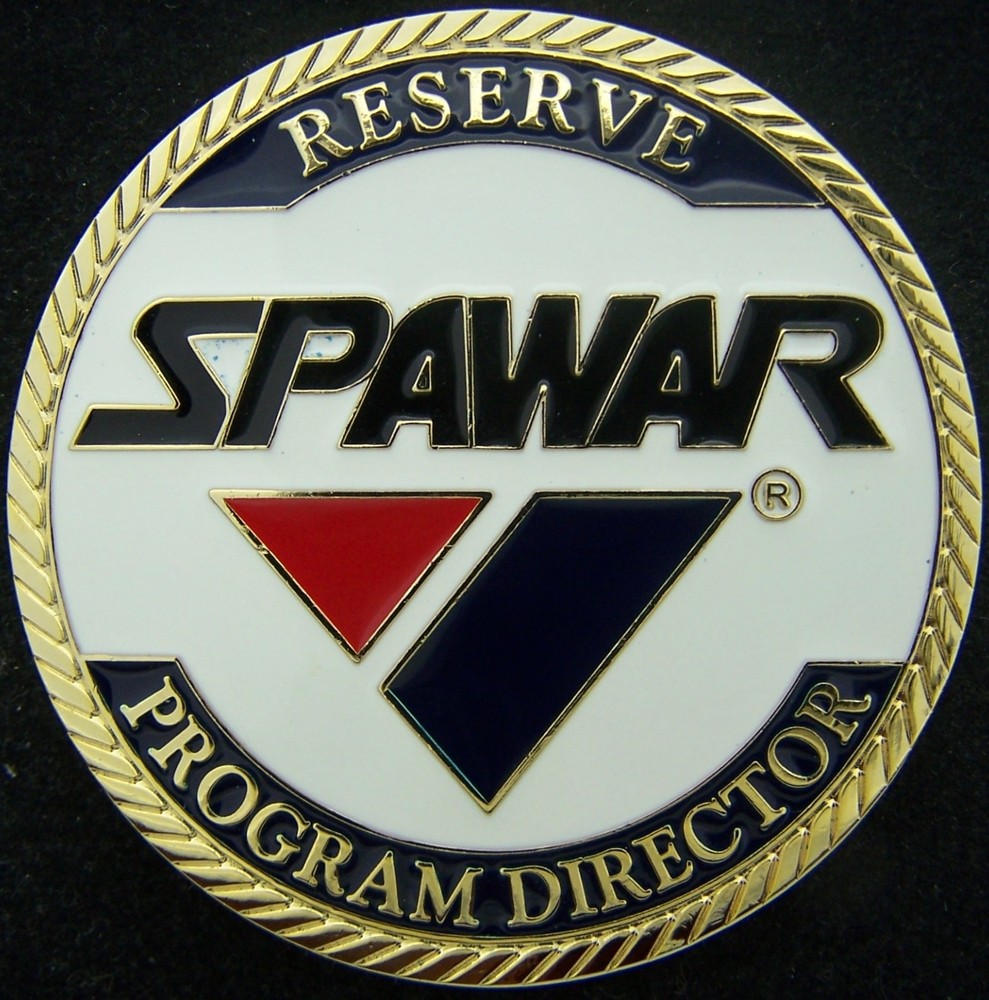 SPAWAR Reserve Program Director Challenge Coin