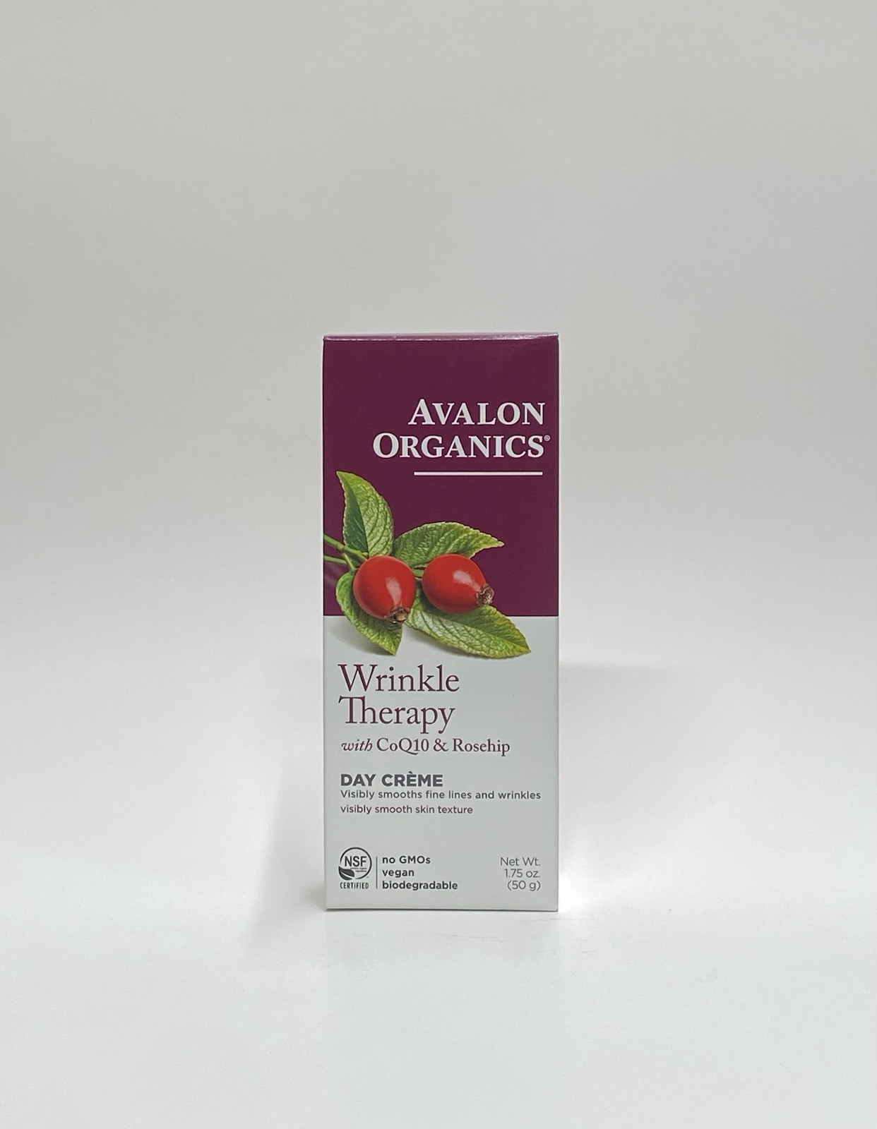 Avalon Organics Day Crème Wrinkle Therapy 1.75 Oz