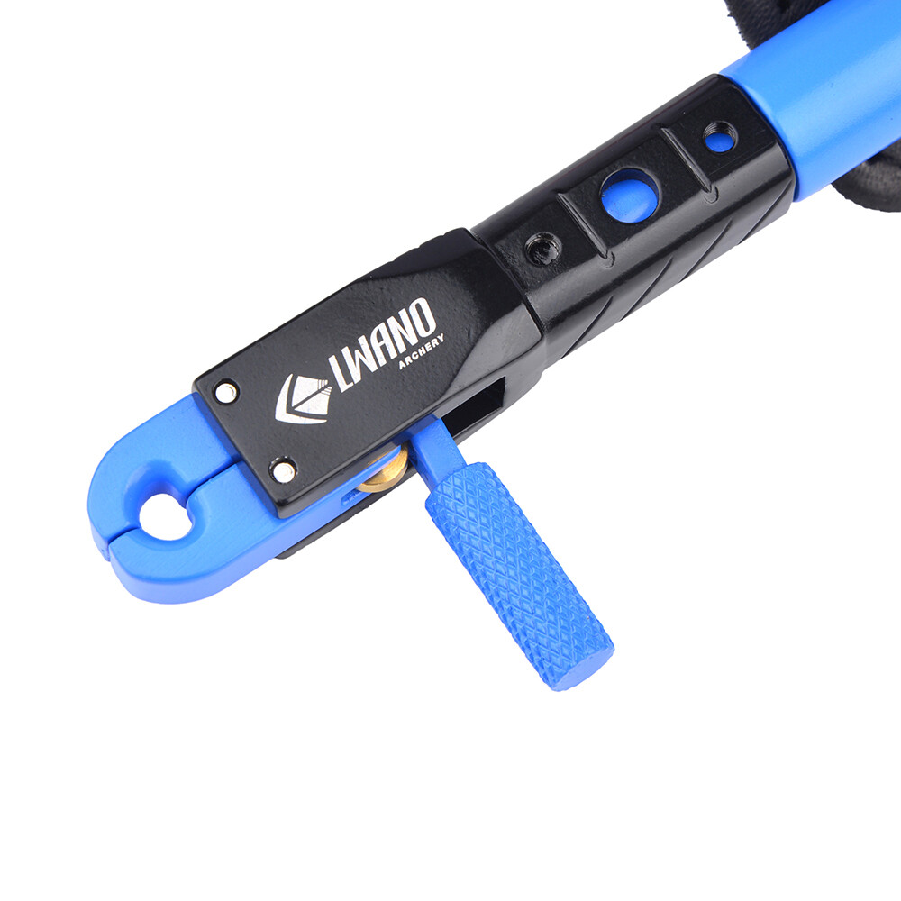 Compound Bow Wrist Caliper Release Aids Strap Trigger Adjustable Hunting