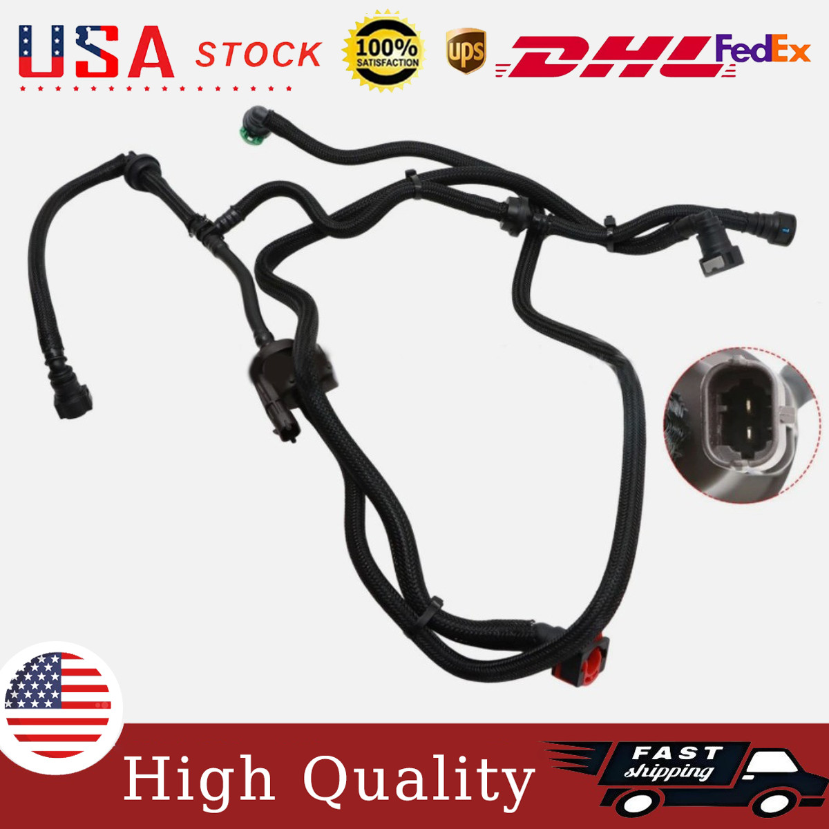 Fuel Drain Tank Hose Compatible with Ford Bronco Sport Escape 1.5L 2020-24✅