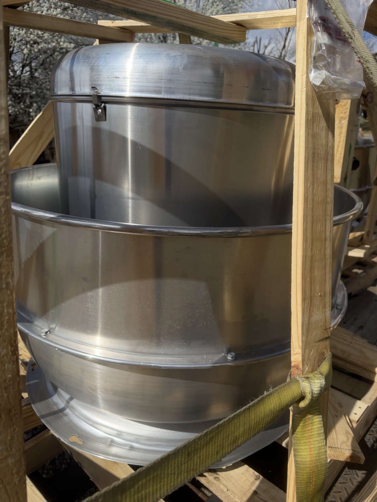 Cook 15W QD 65 ACM Upblast Commercial Exhaust Fan Direct Drive