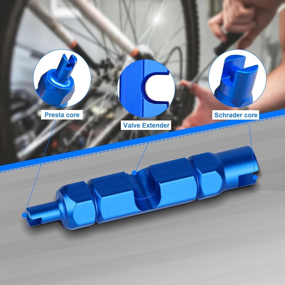 44pcs Stem Removal Tool, Spool Removal and Installation Tool, Four-Way Valve ...