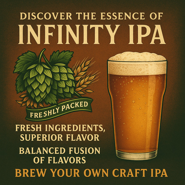 Label Peelers Infinity IPA Beer Kit - Extract