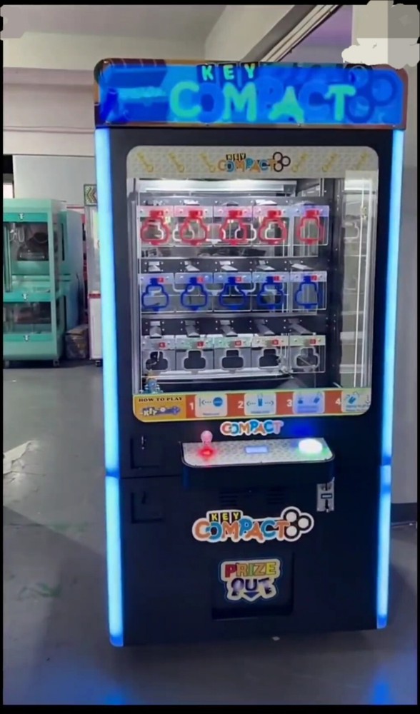 KEY COMPACT 🔑, Lucky Key Master Prize,Skill Redemption Vending Machine Arcade