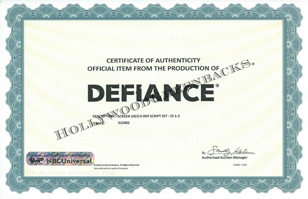 Defiance - 50 E-Rep Script Money