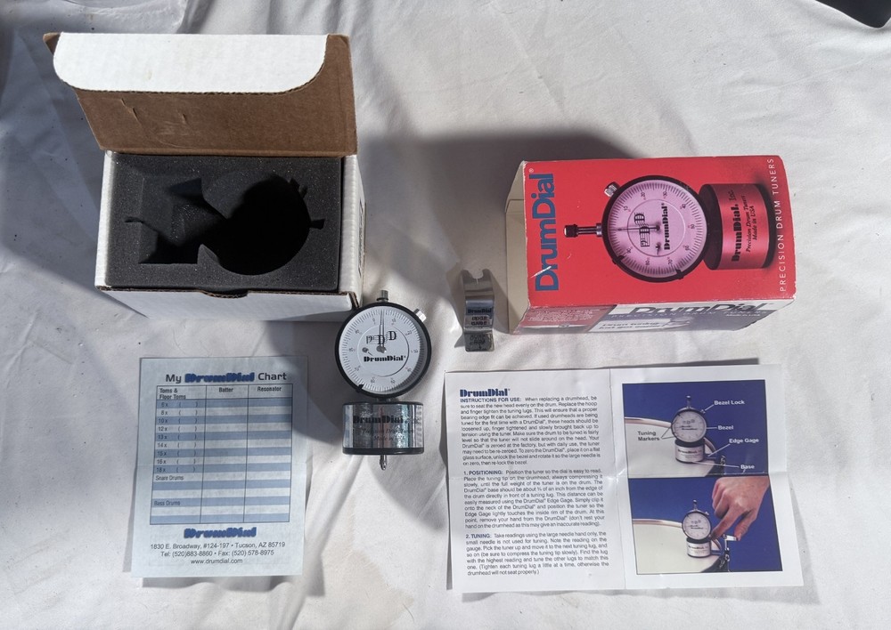 DrumDial Precision Drum Tuner – Made in USA – Excellent Condition!