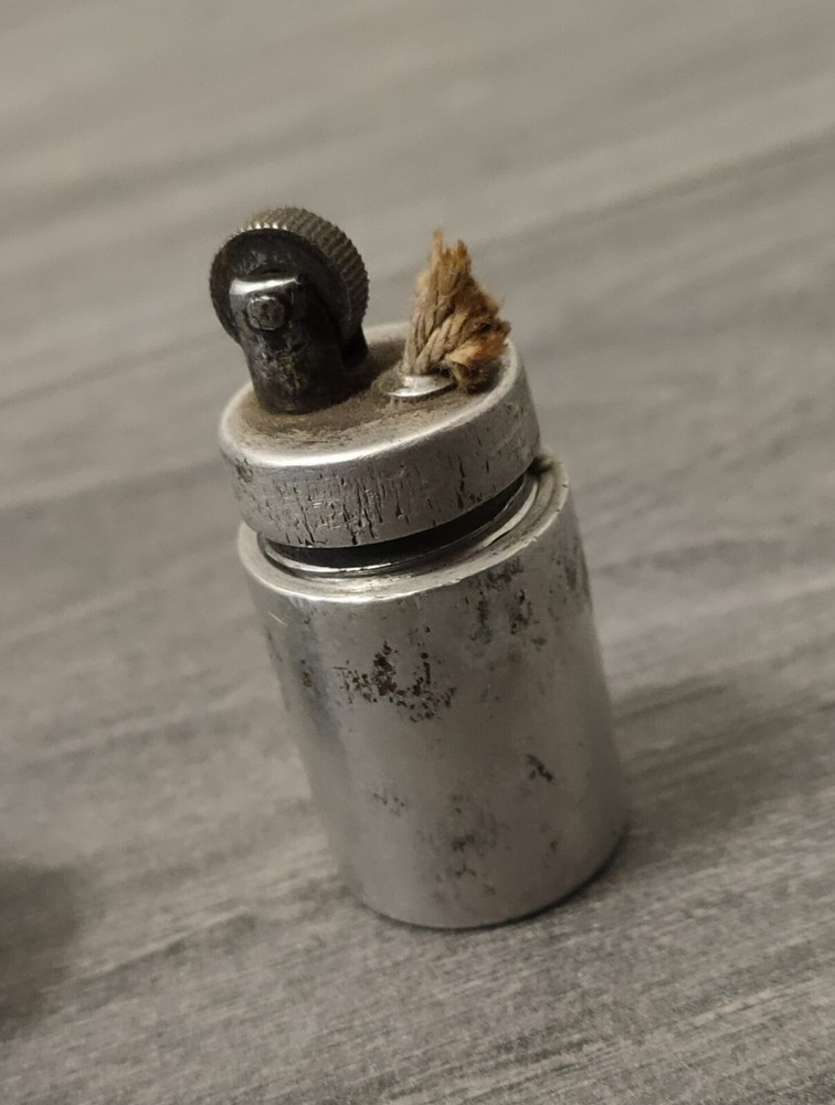 Vintage WW2 Cigarette Lighter Half Penny Farthing 1942