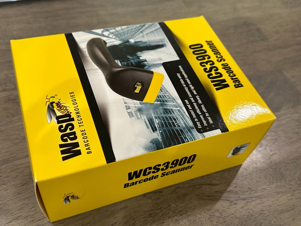 Wasp WCS3900 Barcode Scanner / Handheld / USB / PS2 Cable